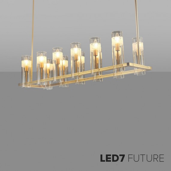 Loft Industry Modern - Bar Chandelier